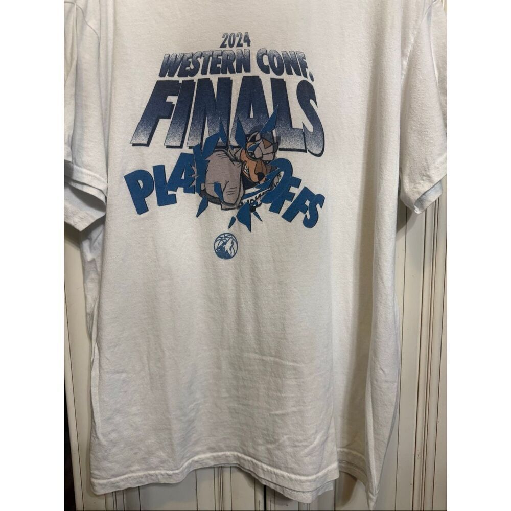 Minnesota Timberwolves Western Conf. Finals Playoffs Graphic T-Shirt Men's XL